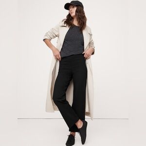 NWT Banana Republic Straight Everywhere Ponte Black Pants Sz M(#445853)